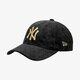 detská čiapka NEW ERA ČIAPKA ZIMNÁ WINTER PACK 9FORTY WMNS NEYYAN BLKGLD 11794533 farba čierna