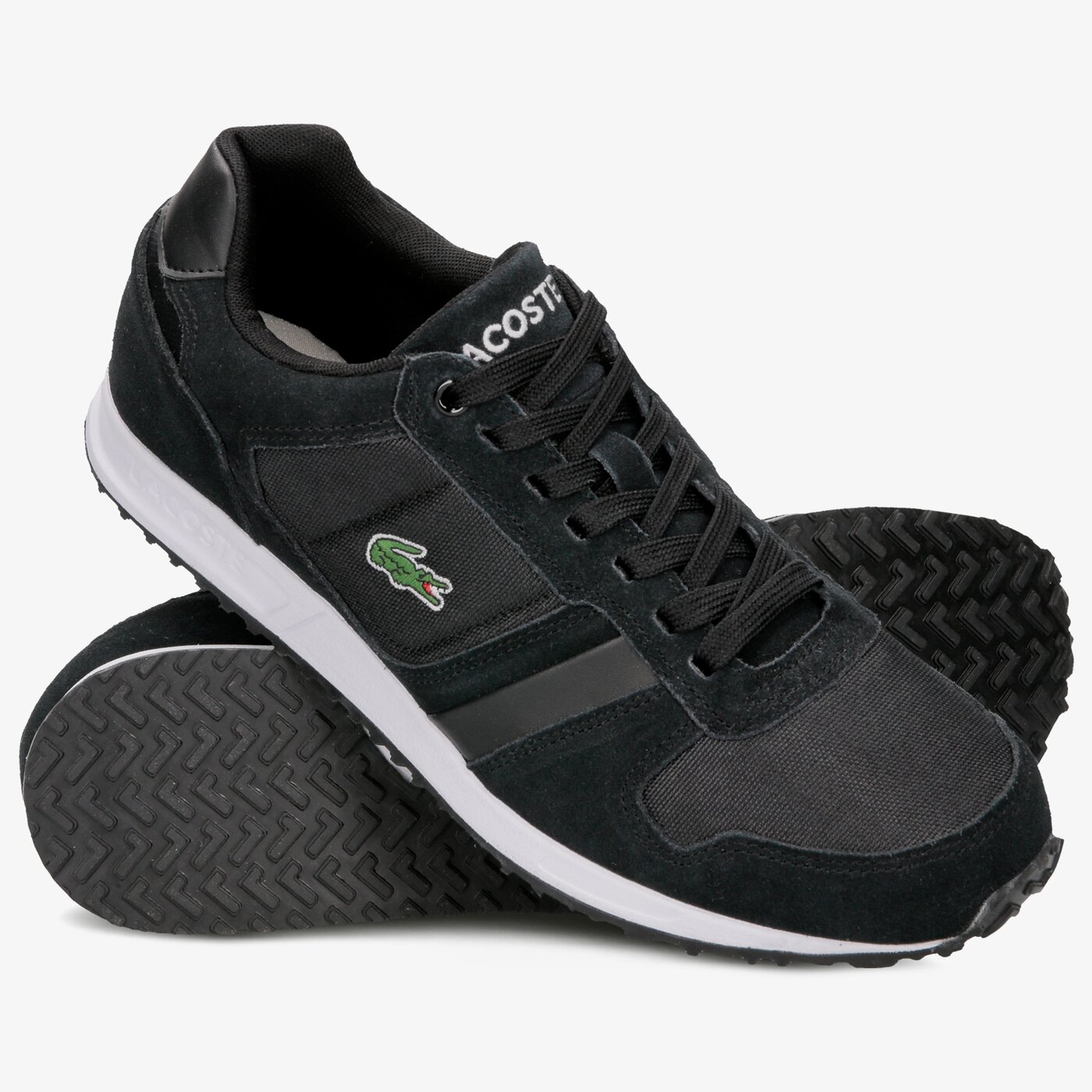 pánske tenisky (obuv) LACOSTE VAUBAN PAG  728spm003202h farba čierna