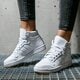 detské tenisky (obuv) ADIDAS TOP TEN J fw4997 farba biela