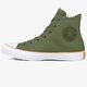 dámske tenisky (obuv) CONVERSE CHUCK TAYLOR ALL STAR FROSTED DIMENSIONS 166126c farba zelená