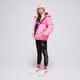 detské tričko JORDAN BUNDA ZIMNÁ ESSENTIAL MIDWEIGHT PUFFER GIRL 45d195-afn farba ružová