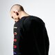 pánska mikina JORDAN MIKINA M J SPRT DNA HBR FLEECE CREW av0044-010 farba čierna