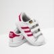 detské tenisky (obuv) ADIDAS SUPERSTAR CF I  b23639 farba biela
