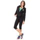 dámske nohavice NIKE NOHAVICE  WOVEN BLISS CAPRI 642528010 farba čierna