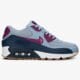 dámske tenisky (obuv) NIKE WMNS AIR MAX 90  616730403 farba modrá