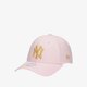 dámska šiltovka NEW ERA ČIAPKA WMNS METALLIC LOGO 940 NYY PNK NEW YORK YANKE 60222534 farba ružová