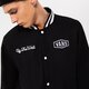 Prechodná bunda pánska (jarná/jesenná) VANS BUNDA CHECKERBOARD RESEARCH VARSITY JACKET vn0a7s92blk1 farba čierna