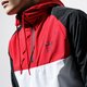 pánska zimná bunda NEW ERA BUNDA NBA HOODED WINDBREAKER WHIBLKFDR 12033459 farba červená