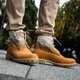 pánske zimné topánky (obuv) TIMBERLAND TPU ROLL TOP FF AF a191d farba žltá