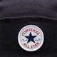 detská čiapka CONVERSE ČIAPKA ZIMNÁ TALL CHUCK PATCH BEANIE 10019012-a01 farba čierna