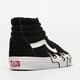 pánske skate obuv VANS SK8-HI FLAME vn0005ujbzw1 farba čierna