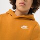 detská mikina NIKE MIKINA SPORTSWEAR CLUB B BOY bv3757-754 farba horčicová