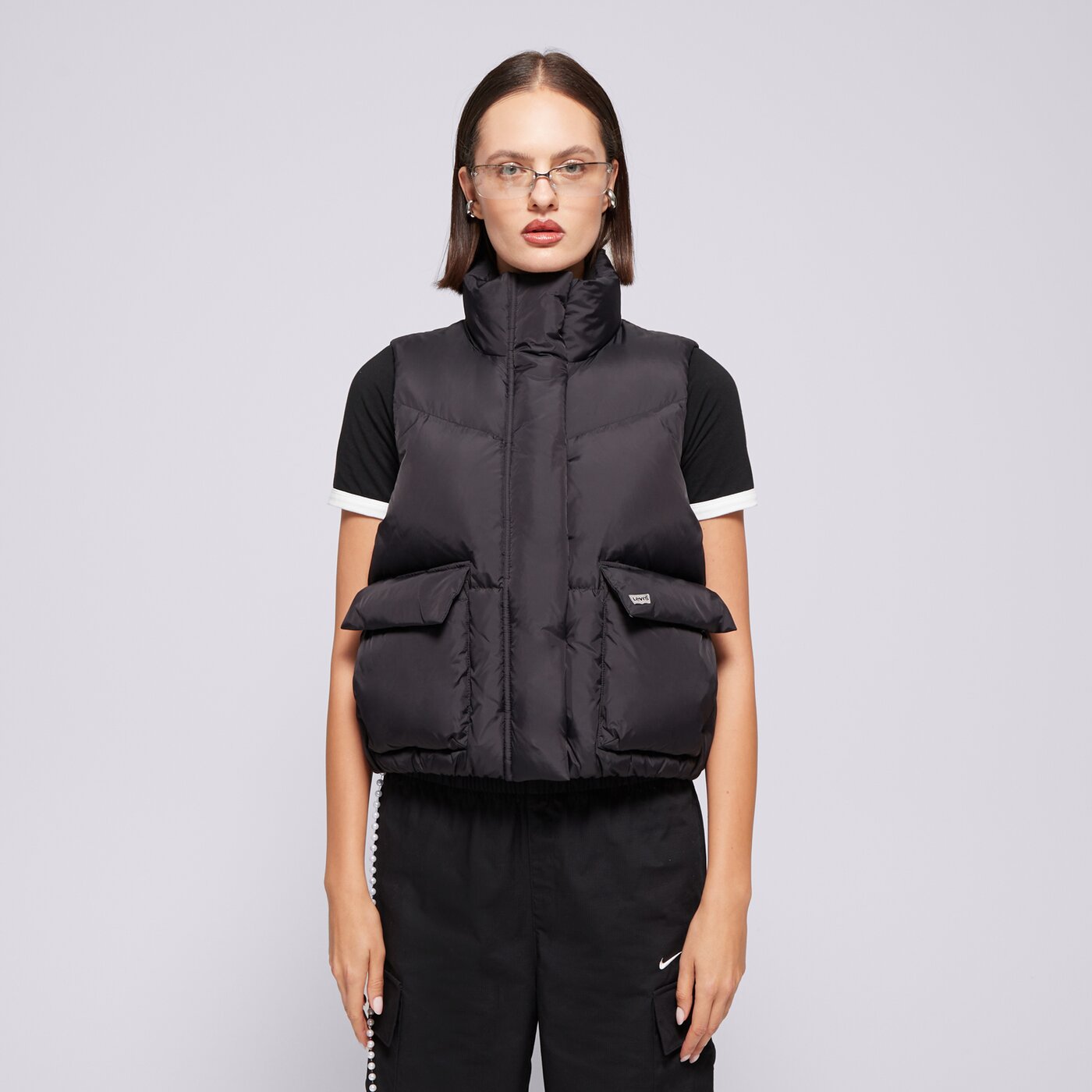 ISAIAS VEST - BLACK