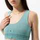 dámske top REEBOK BRA CL RBK ND FITTED BRALETTE hk4949 farba modrá