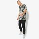 pánske tričko NIKE TRIČKO LS M NSW TOP AOP CURVED HEM ah7017063 farba sivá