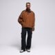 pánska mikina JORDAN MIKINA M J FLT CORD HALF ZIP im9879-281 farba hnedá