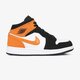 detské tenisky (obuv) AIR JORDAN 1 MID GS  554725-058 farba biela