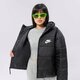 dámska zimná bunda NIKE SWOOSH PADDED JACKET  dx1797-010 farba čierna