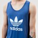 pánska jesenné bunda ADIDAS TRIČKO TREFOIL TRIČKO gn3492 farba modrá