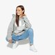 dámska mikina ADIDAS MIKINA BF TRF HOODIE ADICOLOR dh3154 farba sivá