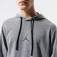 pánska mikina JORDAN MIKINA S KAPUCŇOU M J DF AIR FLC PO  da9860-091 farba sivá