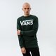 pánska mikina VANS MIKINA MN VANS CLASSIC CREW II vn0a456a4cl farba zelená