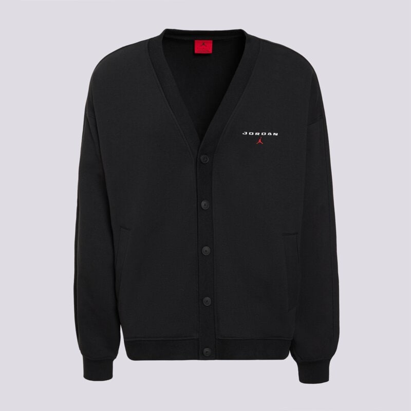 JORDAN MIKINA M J FLT FLC CARDIGAN LB