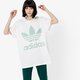 dámske tričko ADIDAS TRIČKO SS BIG TREFOIL TEE WHT/MNT dh4428 farba biela