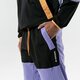 pánske nohavice ADIDAS NOHAVICE  ADV BLK SWT PNT gn2368 farba fialová