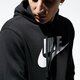 pánska mikina NIKE MIKINA S KAPUCŇOU SPORTSWEAR CLUB FLEECE bv2973-010 farba čierna