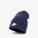 detská čiapka NIKE ČIAPKA U NSW BEANIE UTILITY FUTURA dj6224-410 farba tmavomodrá