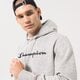 pánska mikina CHAMPION MIKINA S KAPUCŇOU HOODED SWEATSHIRT 218282em021 farba sivá