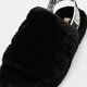 dámske sandále UGG FLUFF YEAH 1095119-black farba čierna