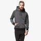 pánska mikina NIKE MIKINA AW77 FT HOODY SHOEBOX 678564065 farba sivá