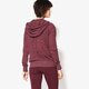 dámska mikina NIKE MIKINA GYM VNTG HOODIE FZ 726057681 farba bordová