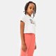detské tričko NIKE TRIČKO G NSW TEE SUN SWOOSH CROP GIRL dq4376-133 farba biela