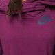 dámska mikina NIKE MIKINA RALLY FUNNEL NECK HOODY 683776563 farba fialová