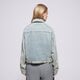 Prechodná bunda dámska (jarná/jesenná) ADIDAS BUNDA P ESS DENIM JKT jy2872 farba modrá