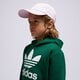detská mikina ADIDAS MIKINA S KAPUCŇOU TREFOIL HOODIE BOY ib9984 farba zelená