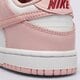 detské tenisky (obuv) NIKE DUNK LOW BP hv0930-100 farba ružová