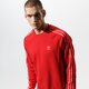 pánska mikina ADIDAS MIKINA 3-STRIPES CREW ej9693 farba červená