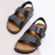 dámske sandále BIRKENSTOCK MILANO BS 34793 farba čierna