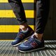 pánske tenisky (obuv) NEW BALANCE ML574SPO ml574spo farba tmavomodrá