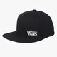 detská šiltovka VANS ČIAPKA SPLITZ BLACK vcfkblk farba čierna