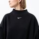 dámska mikina NIKE MIKINA W NSW STYLE FLC MOCK OOS dq5765-010 farba čierna