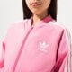 detská mikina ADIDAS MIKINA SST TRACK TOP GIRL hk0299 farba ružová