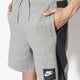 pánske šortky NIKE ŠORTKY  M NSW SHORT AIR FLC 886052-063 farba sivá