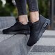 detské tenisky (obuv) NIKE AIR MAX TAVAS (GS) 814443-005 farba čierna