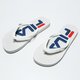 dámske šľapky FILA TROY SLIPPER WMN 10103491fg farba biela