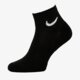 dámske ponožky NIKE PONOŽKY 3 PACK CUSHIONED QUARTER sx7667-010 farba čierna